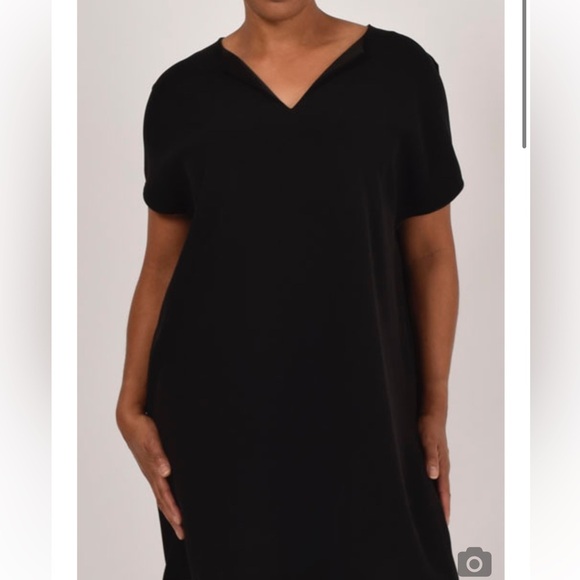 Diane Von Furstenberg Black Cap Sleeve Mini Dress - Picture 3 of 15